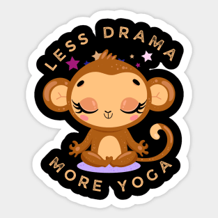 Keep calm and do some yoga Sticker